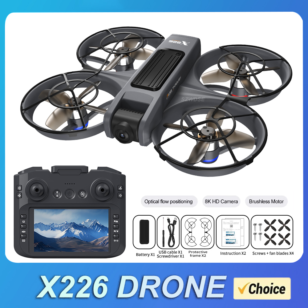 НОВЫЙ Дрон X226 RC 2.4G 5G WIF – обзор и цена Drone Camera Hd