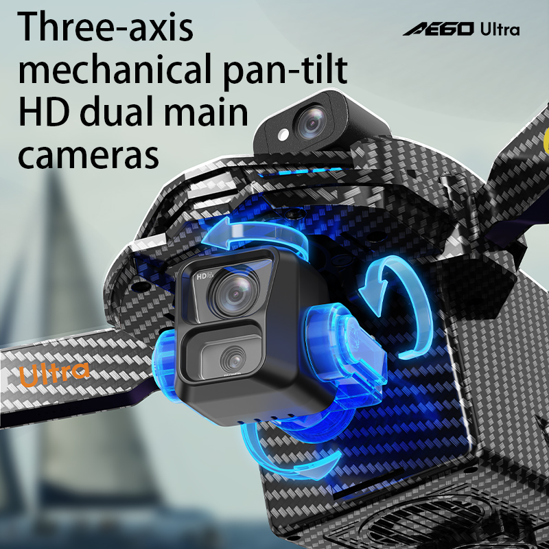 AE60 GPS Дрон Профессиональная – обзор и цена Drone Camera Lens