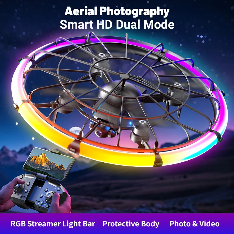 JJRC H145 UFO RC Дрон с двойно – обзор и цена Drone Camera Lens