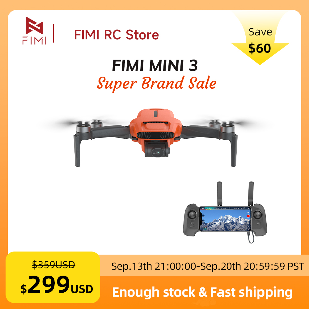 Дрон FIMI MINI 3 с камерой 4K  – обзор и цена Drone Camera Lens