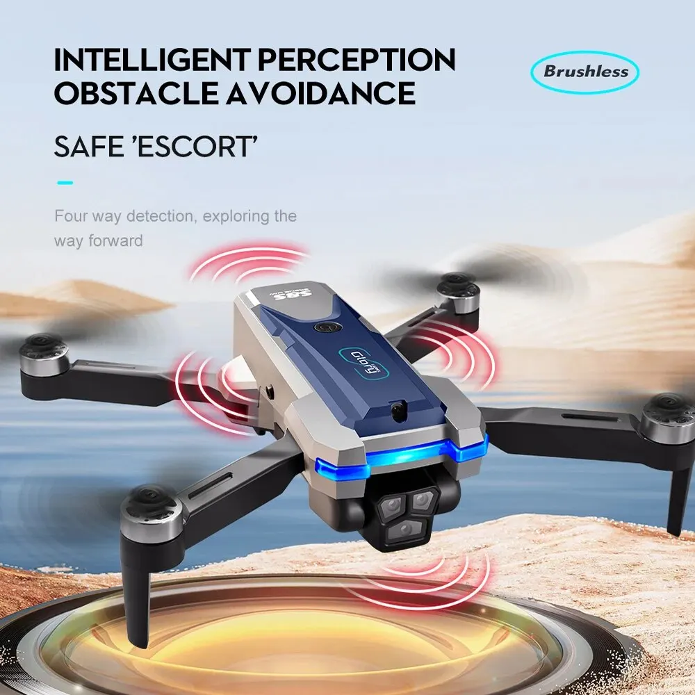 Складной Квадрокоптер S8S, GPS – обзор и цена Drone Camera Hd