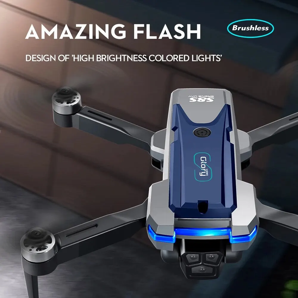 Складной Квадрокоптер S8S, GPS – обзор и цена Drone Camera Hd